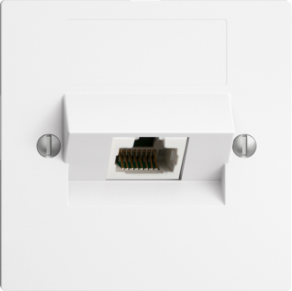 Presa INC 1×RJ45/u 4P ITplus EDIZIOdue bianco 