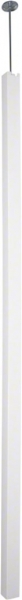 Colonne connexion plafond tehalit DA200 1× fixation flex h=3.05m blanc trafic 