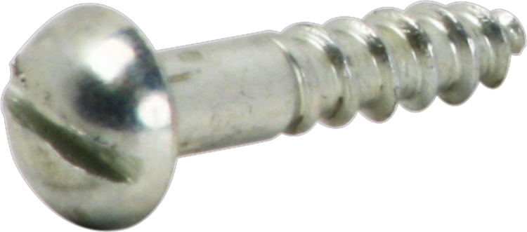 Vis à bois tête mi-ronde 4×20mm zinguée 
