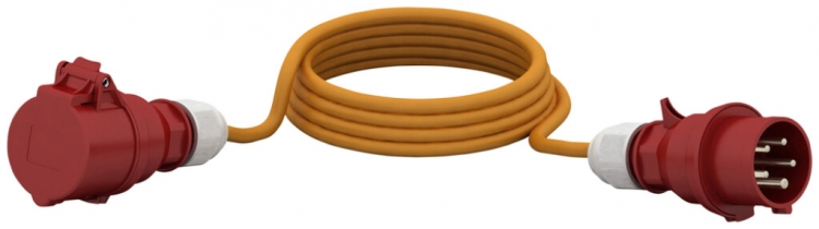 Verlängerung PUR CEE/CEE Bals 16A 5P 6h 20m 5×2.5mm² IP44 