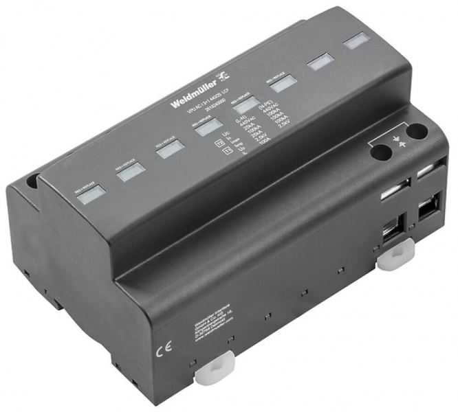 Parasurtension Weidmüller VPU AC I 3+1 440/25 LCF 