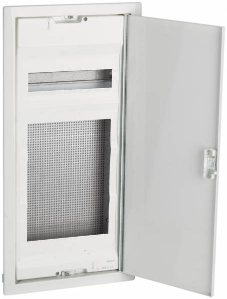 Quadro distributore INC multimedia Legrand 2 file 26UM, con porta, bianco 