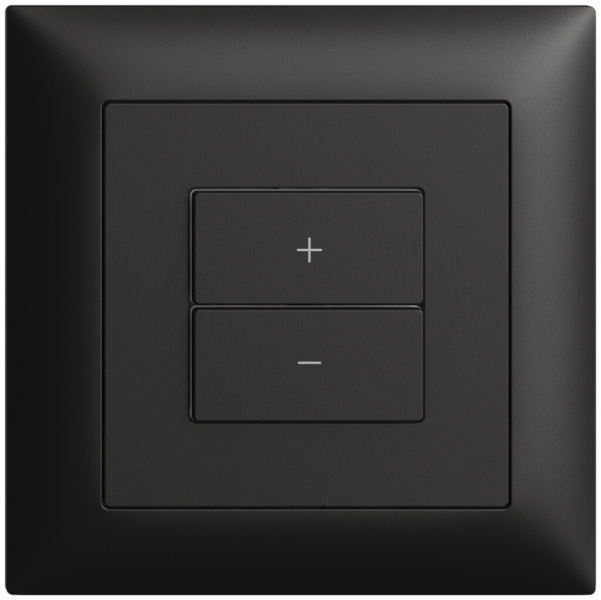 Dimmer Uni-LED INC 1K/2T Edue Wiser nero 