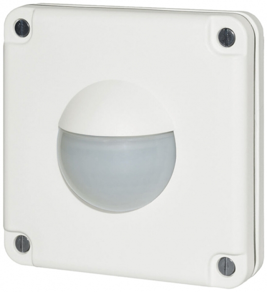 Rilevatore di presenza INC KNX Luxomat PD2 S 180 ST IP55 comp.con NEVO bianco 