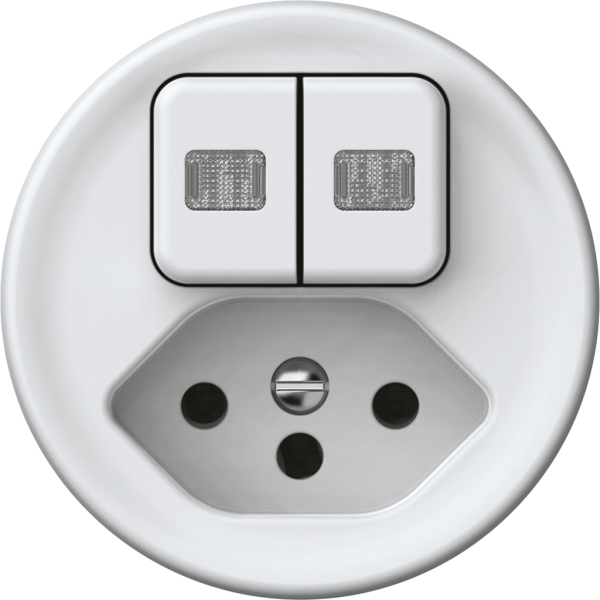 Combinazione origin sch 3+3 + 1×tipo 13 2×luminoso bianco 