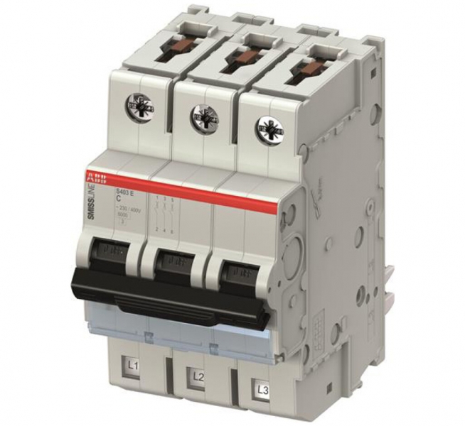Disjoncteur SMISSLINE TP S 3×63A C 6kA 