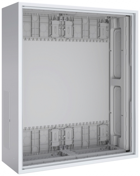 Wandgehäuse PrismaSeT XL IP30 o.Tür 550×650×210mm 2 Felder 4 Reihen 