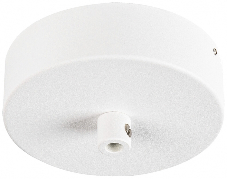 AP-Deckenrosette SLV FITU Leuchtenanschlussadapter Ø90×26mm weiss 