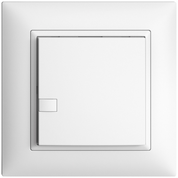 Pulsante INC KNX 1×EDIZIOdue bianco RGB senza LED 