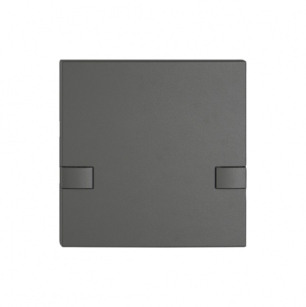Pulsante 1/1 EDIZIO.liv SNAPFIX® p.KNX&UNI s.LED 2×comando semplice grs 