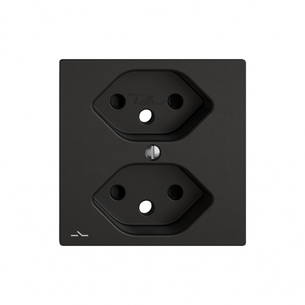 Kit di montaggio EDIZIO.liv SNAPFIX® per presa 2×T13 separata shutter ne 