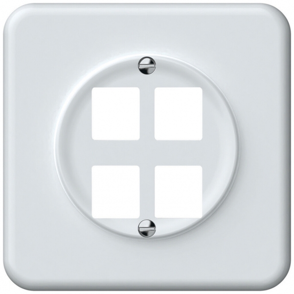 Kit di montaggio INC origin diritto 4×HMS 92×92mm bianco 