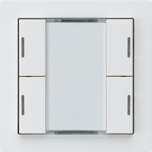 Tasto INC kallysto A KNX 4× LED RGB s/e-link bianco 