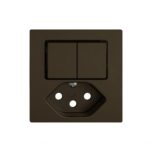 Kit di montaggio EDIZIO.liv SNAPFIX® per combi.T13 con 2 tasti ma 
