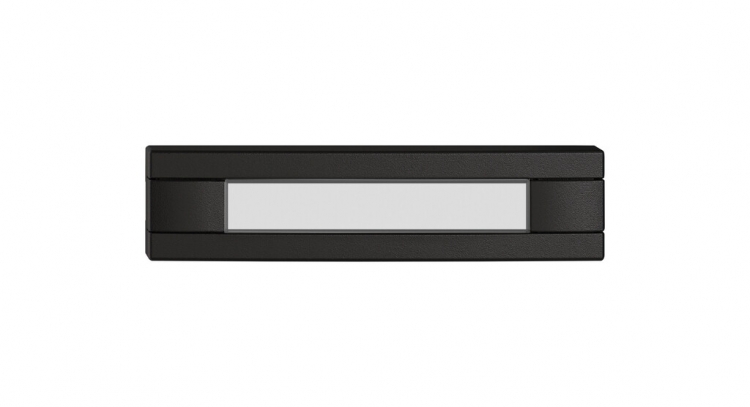 Pulsante 1/8 EDIZIO.liv SNAPFIX® p.KNX&UNI s.LED c.targ.comando 2 tasti ne 