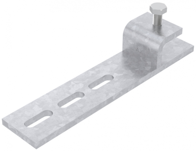 Pezzo di fissaggio Bettermann 20×187mm zincato a caldo a immersione 