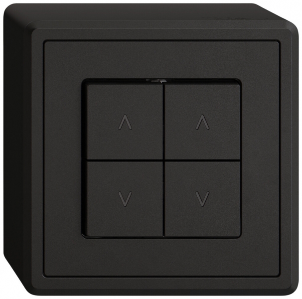 Interrupteur pour stores AP EDIZIO.liv SNAPFIX® 10A 250V 4 touches 2 canaux no 