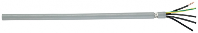 Câble de commande LiYCY 12×1.5mm² numéroté gris Une longueur