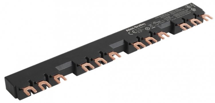 Bloc de barre collectrice AB 140MP-A-W453, 3L, pour 3 appareils, entraxe 45mm 