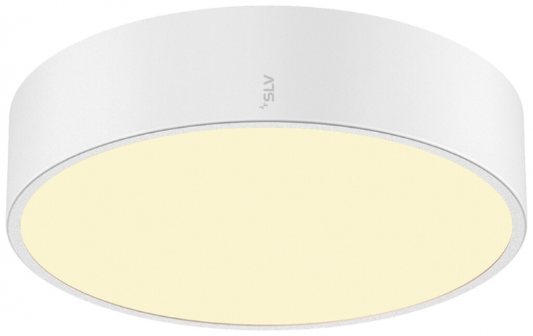 Plafoniera LED SLV MEDO PRO 30 10W 1350lm 930/940 IP50 DALI Ø280mm bianco 