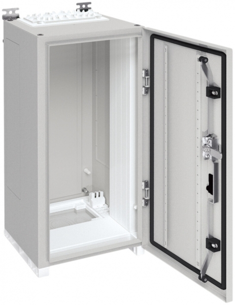 Armadio murale Hager univers con porta piena CP I IP55 650×300×275mm RAL 7035 