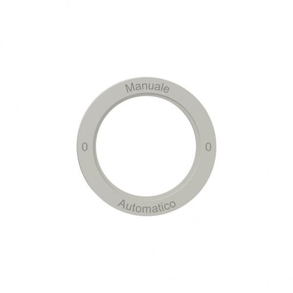 Disque indicateur NEVO, p.interrupteur rotatif, 0-Manuale-0-Automatico, grc 