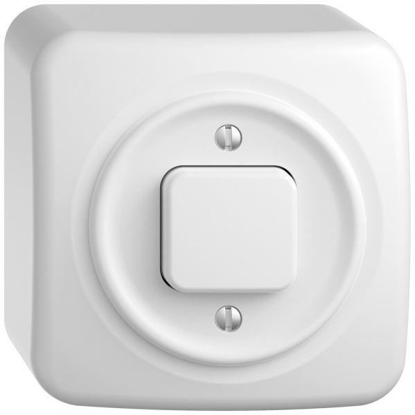 Interruttore a pulsante AP STANDARDdue SNAPFIX® permutatore 6/1L bi 
