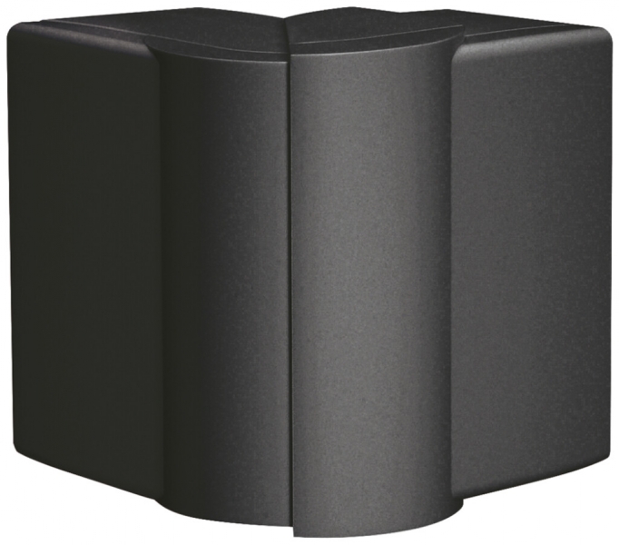 Angolo esterno Hager tehalit.LF 110×60mm nero IP30 