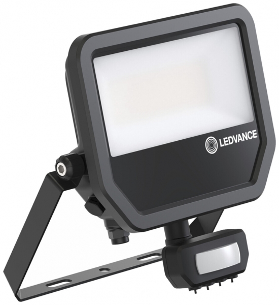LED-Strahler LEDVANCE FLOODLIGHT50 PIR SEN 41W 6000lm 840 IP65 100° 201×57 sz 