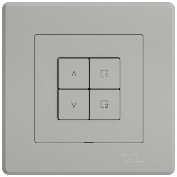 Interrupteur stores ENC EDIZIO.liv Wiser SNAPFIX® 1 scène 4 touches grc 