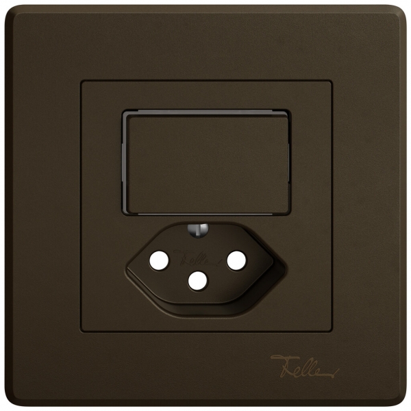 Kit di montaggio INC EDIZIO.liv SNAPFIX® p.combi.T13 c.1 tasto c.lente lat.ma 