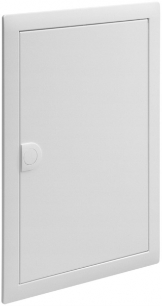 Cadre avec porte Hager volta 2-rangées 348×505×9mm IP30 blanc pur 