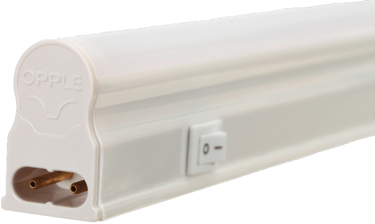 Réglette T5 LED 300mm 4,5W S 3000K int. 
