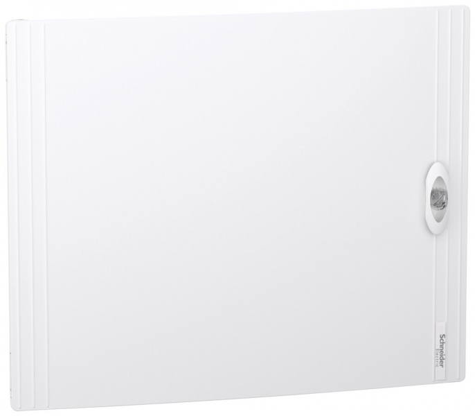 Porte SE PrismaSeT XS p.2×24UM pleine acier blanc 550×450×20mm 