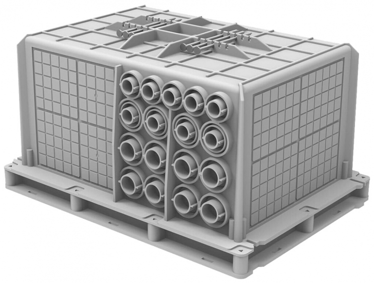 Scatola per casseforme INC Multibox tipo B 288×208×152mm 