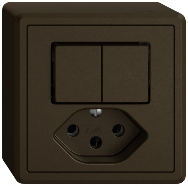 Combinaison AP EDIZIO.liv SNAPFIX® 2×schéma 3+T13 br 