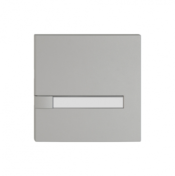 Pulsante 1/1 EDIZIO.liv SNAPFIX® p.KNX&UNI s.LED c.targ.comando 1 tasto grc 