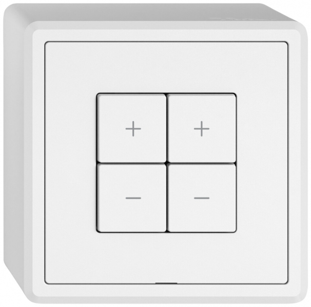 Station sec.variateur AP EDIZIO.liv Wiser SNAPFIX® 2 canaux 4 touches WLAN bc 