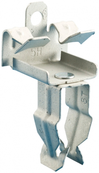 Crampon Caddy EM-P pour tube Ø 18…22mm rebord 14…20mm, acier à ressort ARMOUR 