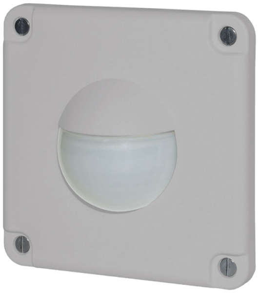 Rilevatore di presenza KNX Luxomat PD2 S 180 ST IP55 comp.con NEVO grigio chiaro 