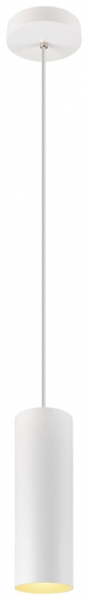 Pendelleuchte SLV ENOLA E27 1×50W DIM Ø100×320mm weiss 