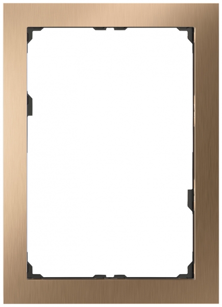 Cadre recouvrement ENC EDIZIO.liv prestige SNAPFIX® p.Panel 214×154mm ltn-champ 