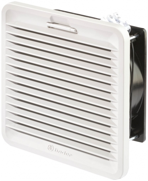 Ventilatore Finder 24m³/h 17W p.230VAC con filtro d'ingresso 