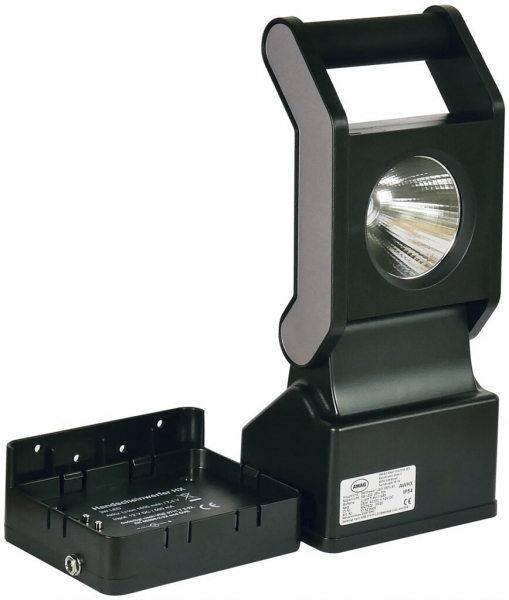 Proiettore portabile LED AWAG, 3W, con luce di emergenza, IP54 