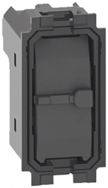 Poussoir stores INC Legrand Living Now 2P 2 touches 1 module noir 
