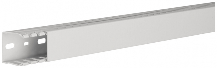 Canale di cablaggio tehalit HNG 36×37 grigio chiaro 