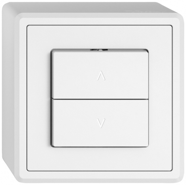 Contact pour stores AP EDIZIO.liv SNAPFIX® 10A 250V 2 touches 1 canal bc 