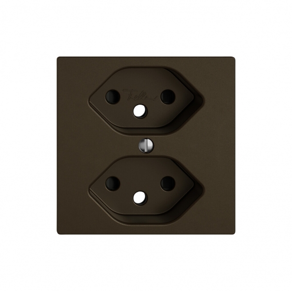 Kit di montaggio EDIZIO.liv SNAPFIX® p.presa 2×T13 c.lente front.shutter ma 