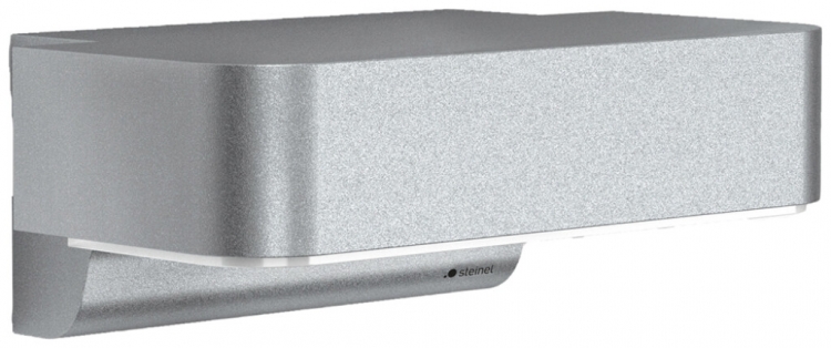 Applique LED Steinel L 800 SC 7.5W 466lm 3000K IP44 con sensore argento 