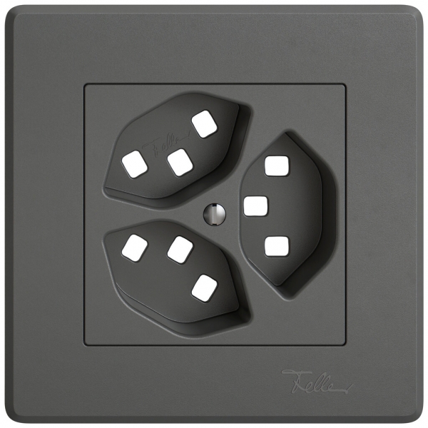 Kit de montage ENC EDIZIO.liv SNAPFIX® pour 3×T23 grf 